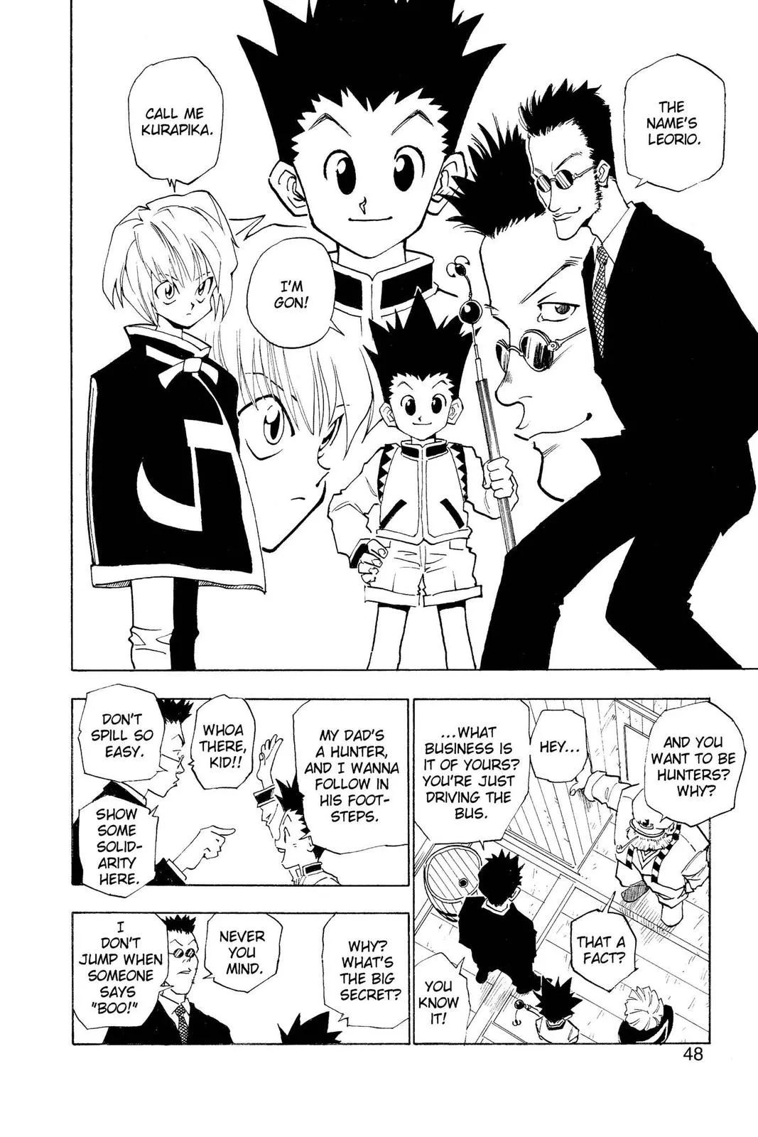 hunter x hunter manga