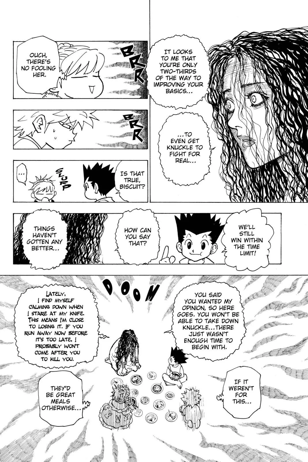 hunter x hunter Chapter 205 manga panel