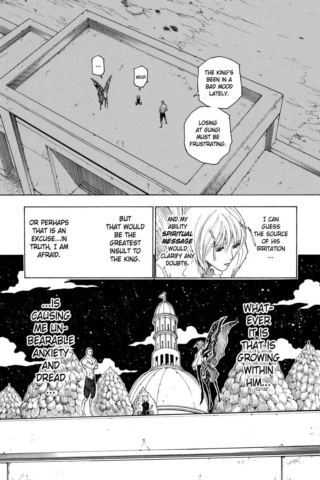 hunter x hunter Chapter 261 manga panel