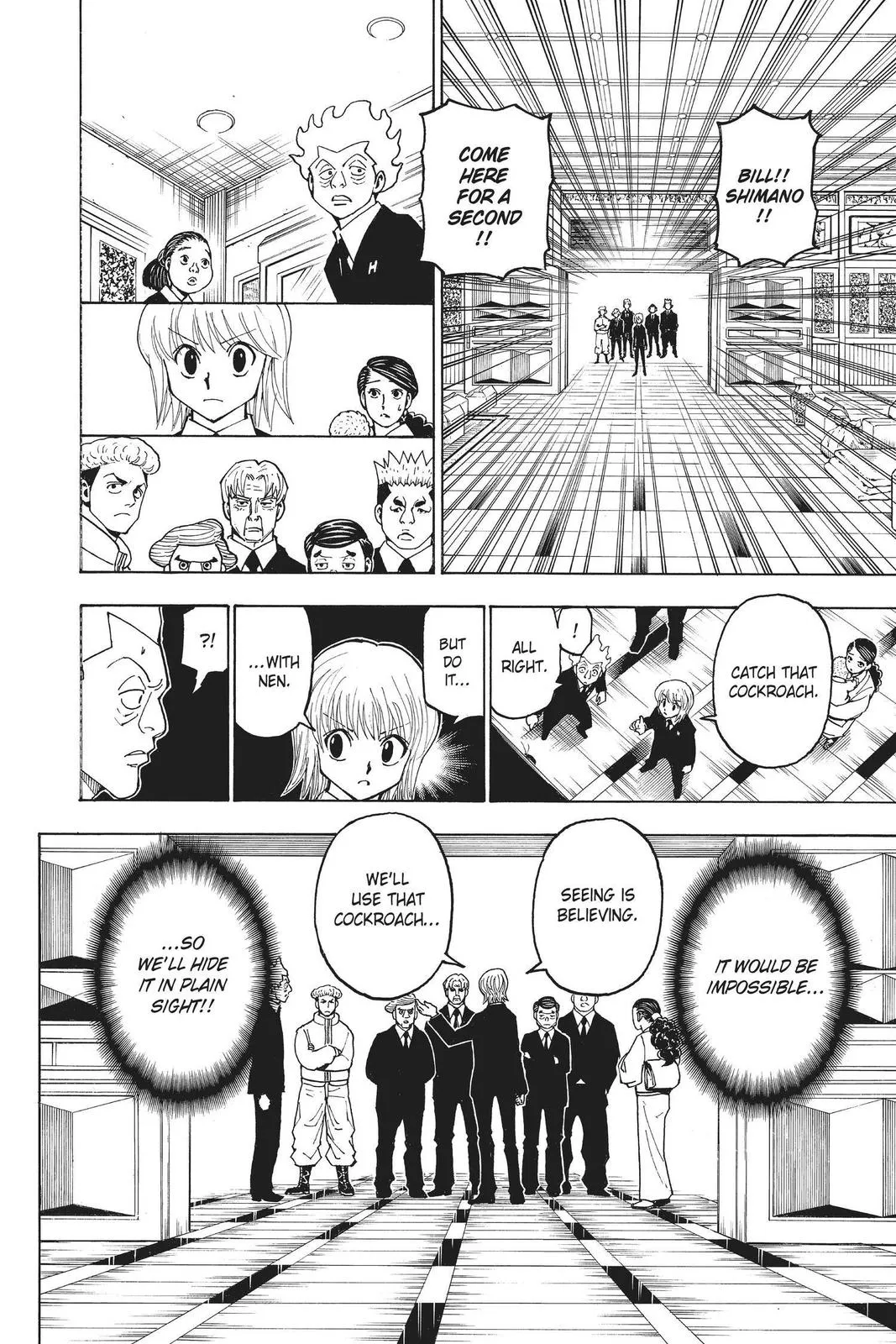 hunter x hunter Chapter 367 manga panel