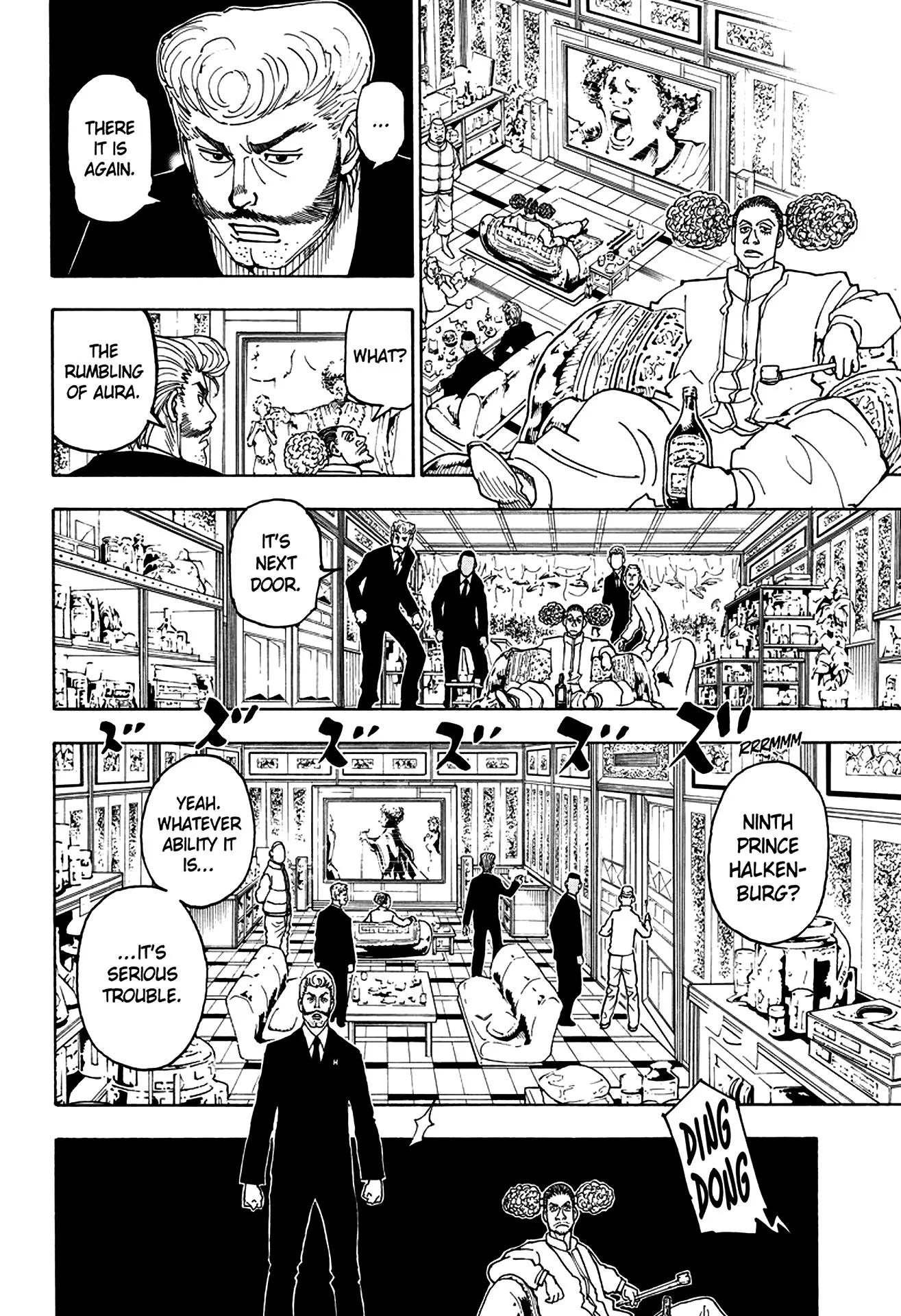 hunter x hunter Chapter 386 manga panel