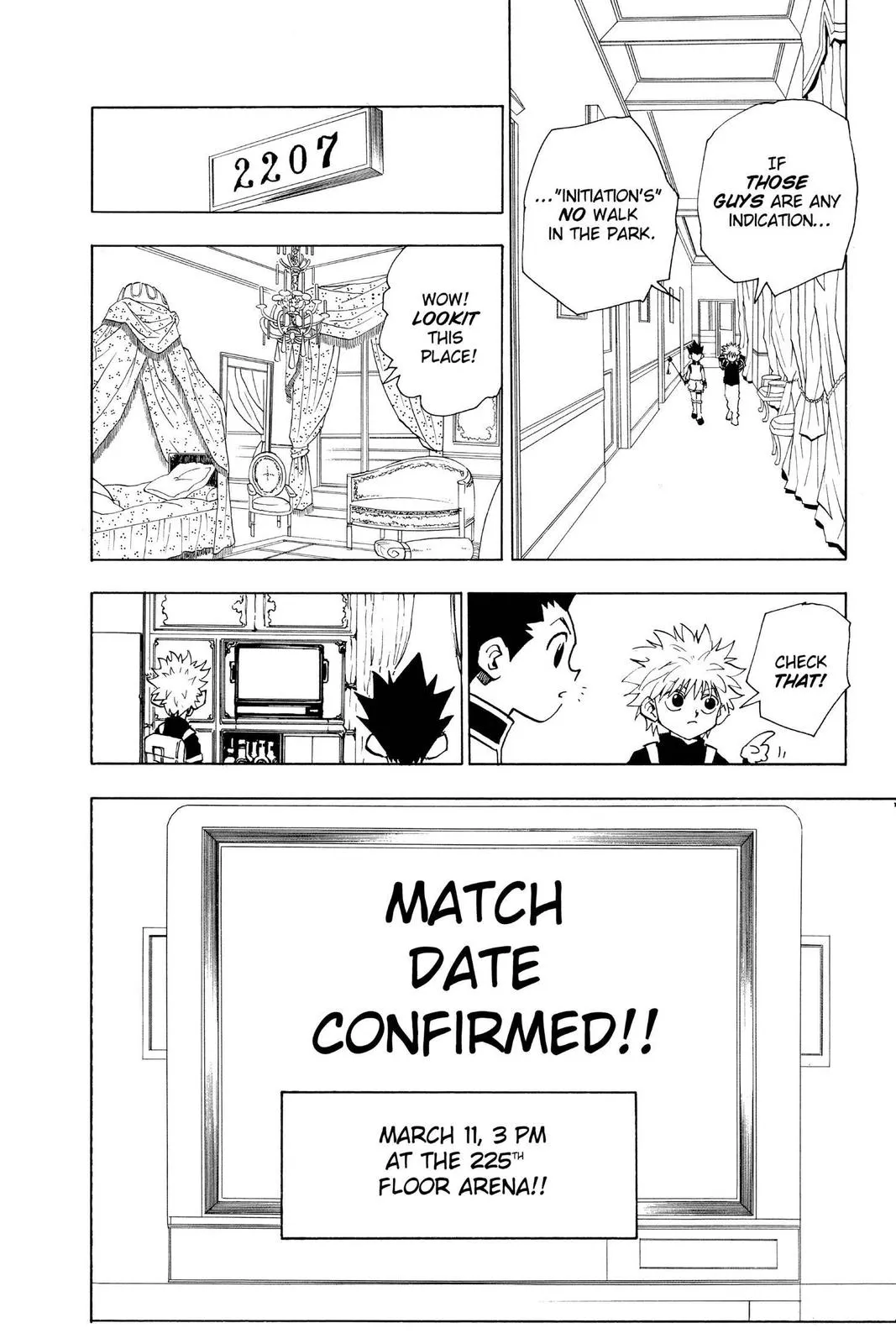 hunter x hunter Chapter 49 manga panel
